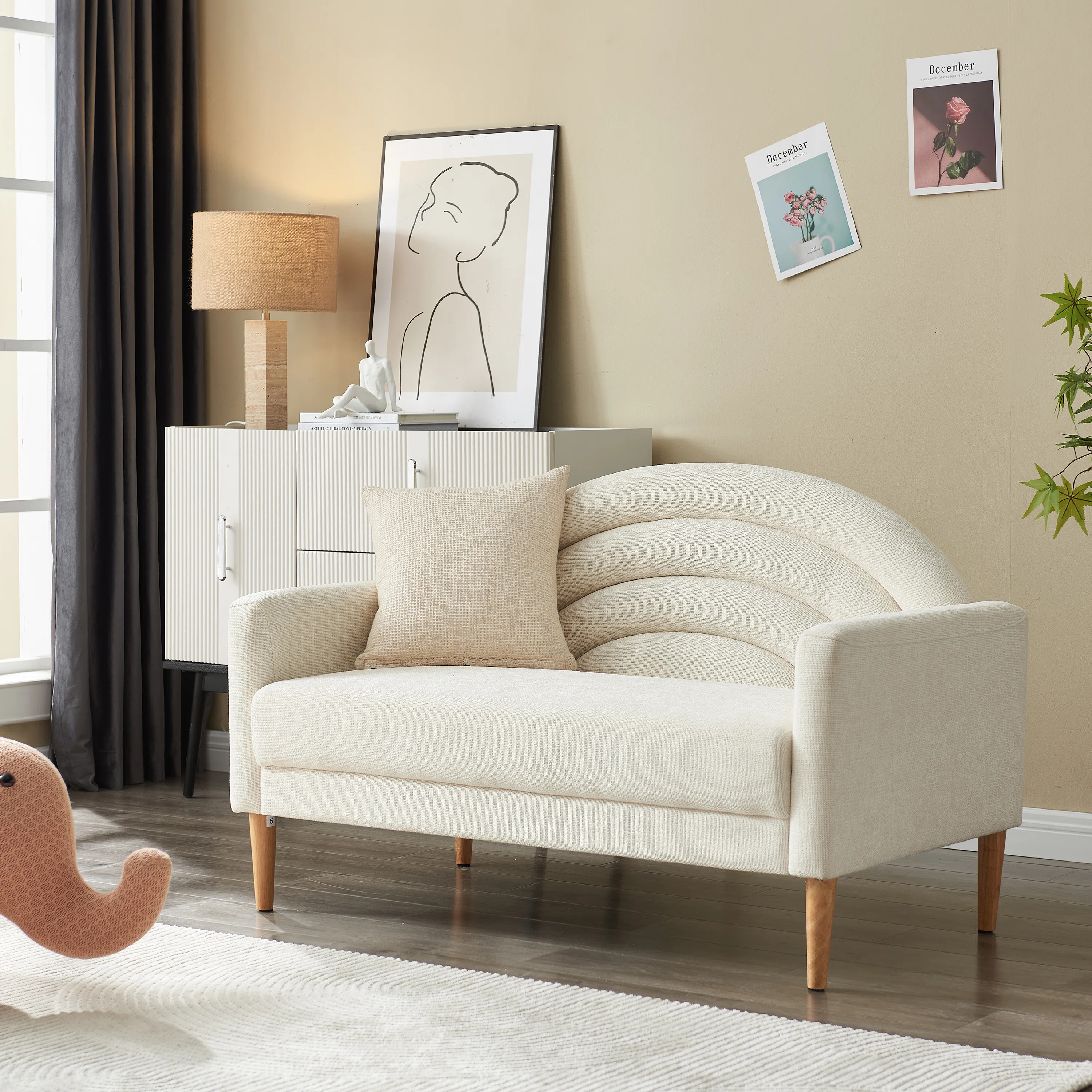 Michala Upholstered Loveseat | Wayfair North America