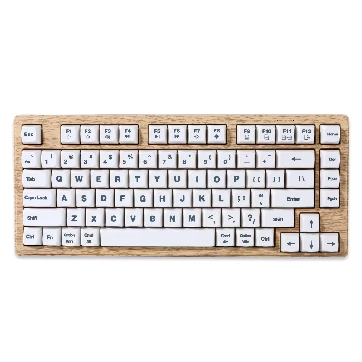 IJoy Wooden Printed Keyboard - Light Tone | Target