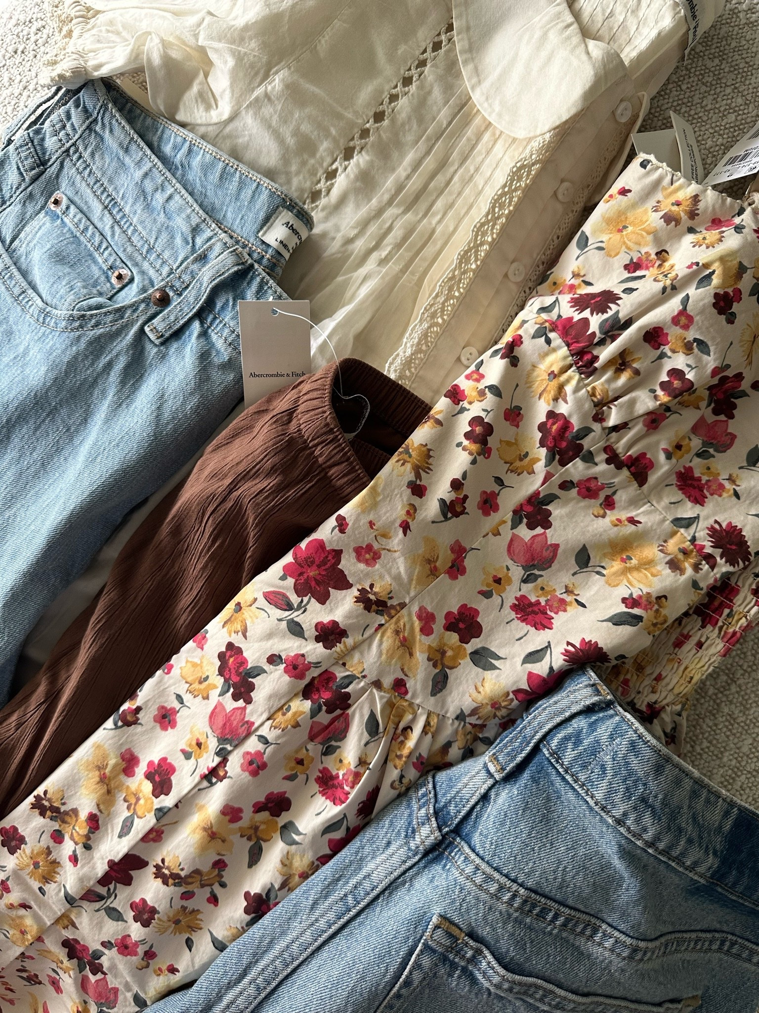 @abercrombie haul!! #abercrombiepartner size medium size 6/8!!! Dresses, shorts, jeans for the curvy girls

#LTKSaleAlert #LTKMidsize