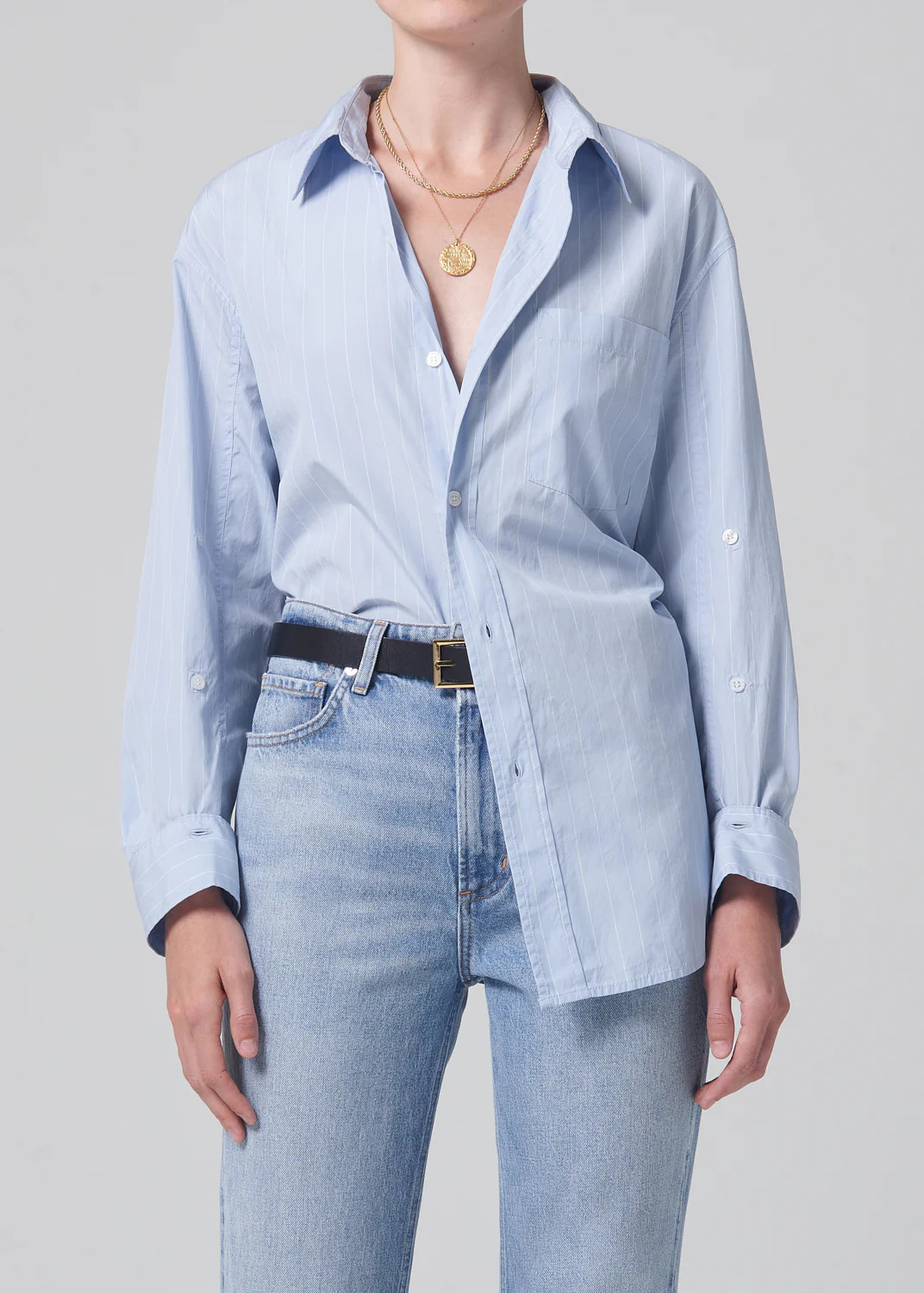 Kayla Shirt in Skyway Stripe | Citizens of Humanity