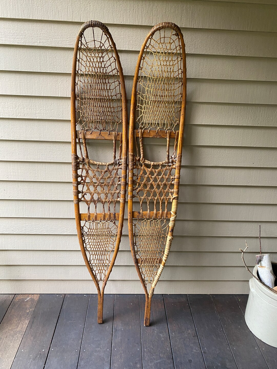 Vintage Snow Shoes Vintage CA Lund Snowshoes 1942 Lund - Etsy | Etsy (US)