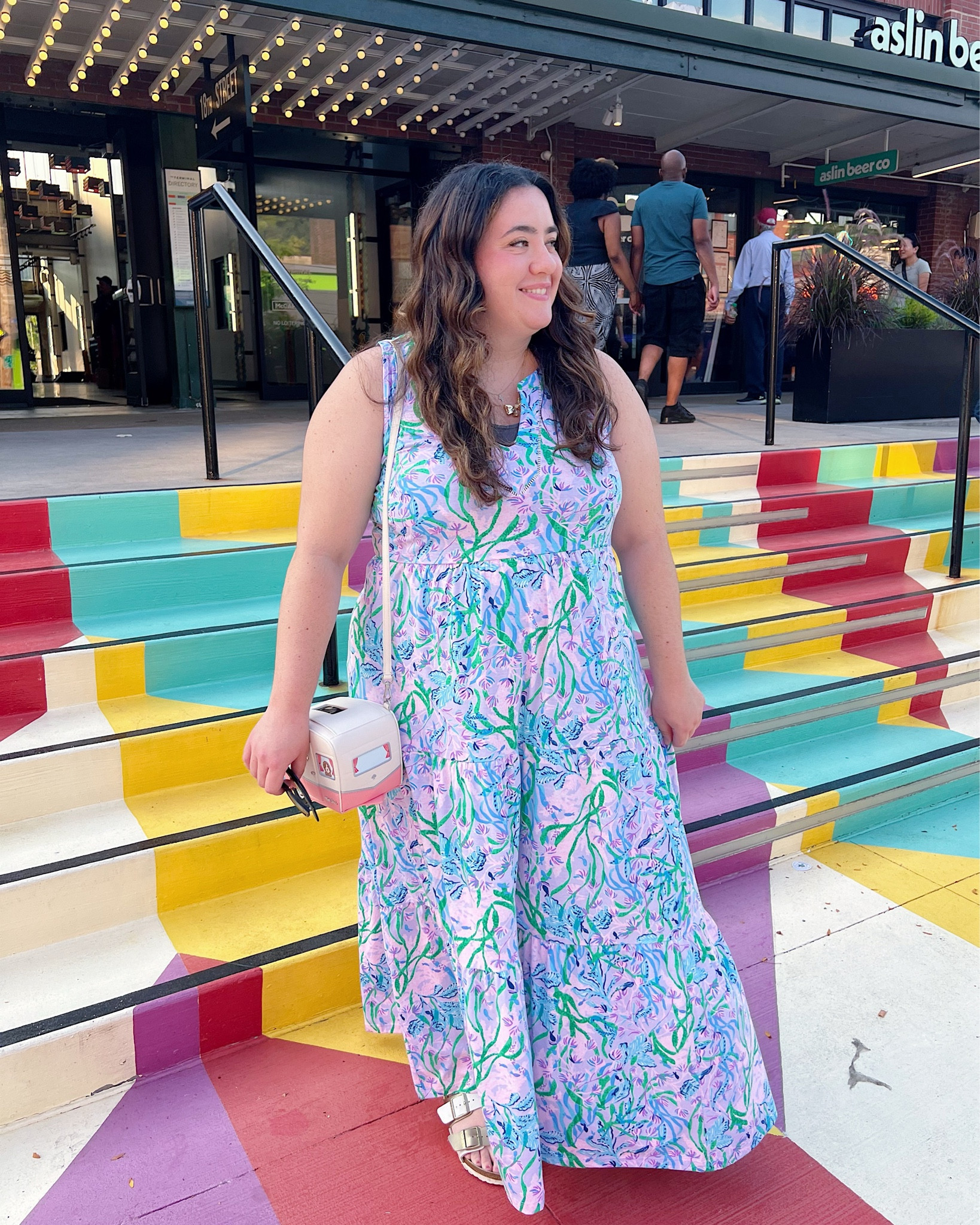 Lilly Pulitzer maxi dress 💜 

Preppy outfit, Resortwear, colorful dress, palm beach style 

#LTKMidsize #LTKSeasonal #LTKStyleTip