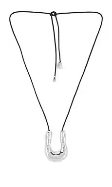 8 Other Reasons Rope Pendant Necklace in Silver from Revolve.com | Revolve Clothing (Global)
