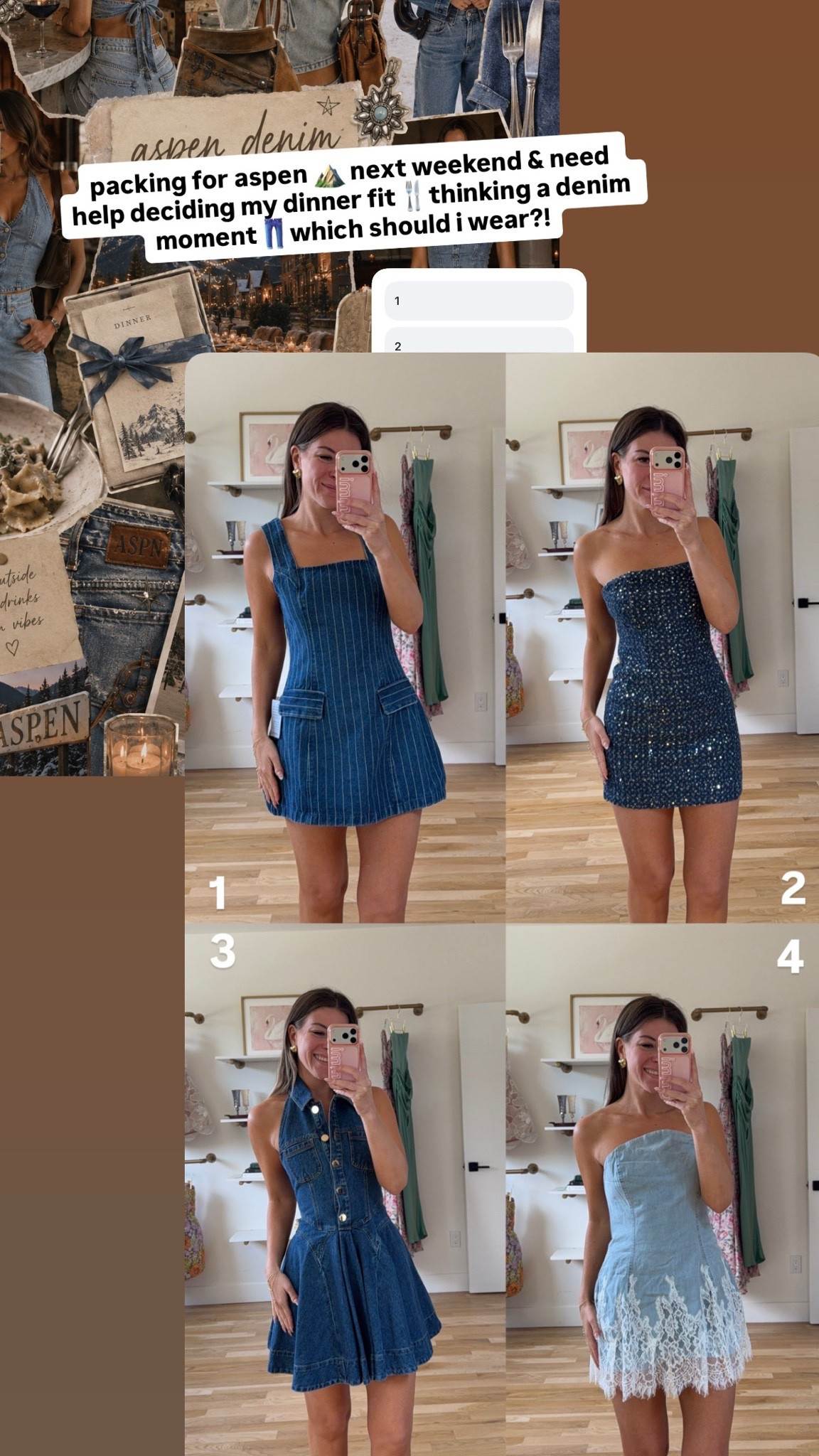 denim mini dresses 💙

I’m 5’4” and wearing my typical small/2 in all

summer dresses, casual summer outfits, summer outfit ideas, everyday summer outfits, summer fashion finds, fall outfits, fall dresses, autumn outfits, sweater dresses, midi dresses, long sleeve dresses, casual outfits, thanksgiving outfits, family photo outfits, date night outfits, work outfits, fall fashion, autumn fashion, cozy outfits, transitional outfits, neutral outfits, everyday outfits, weekend outfits, women’s fashion, affordable dresses

#LTKootd #LTKgrwm #LTKSeasonal