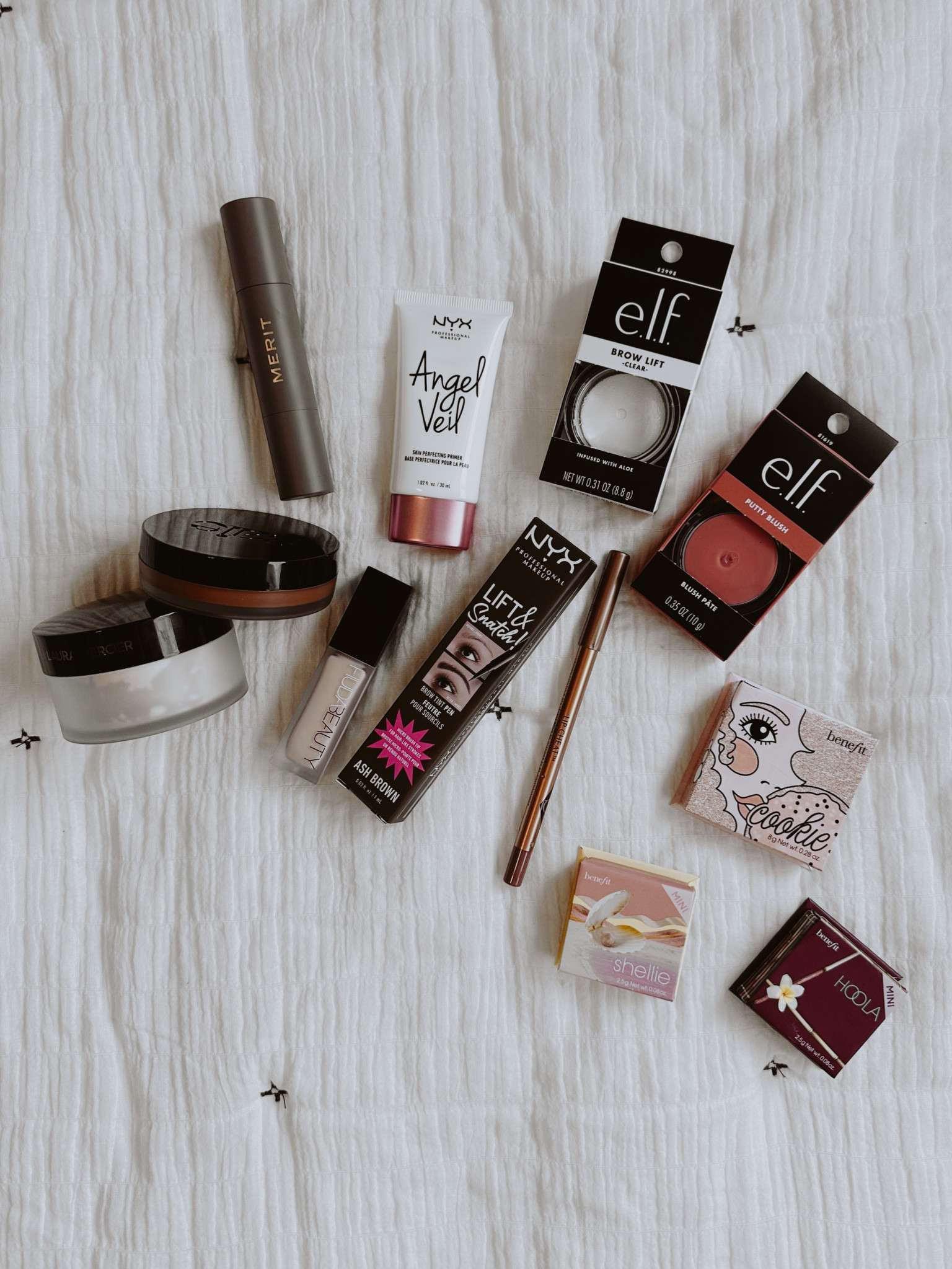 Sephora + Target makeup haul with Laura Mercier, Saie, Charlotte Tilbury, Benefit cosmetics, NYX, Merit, Huda Beauty, e.l.f

#LTKbeauty