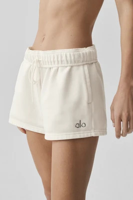 ALO | Accolade Short in Ivory White, Size: XS | Alo Yoga