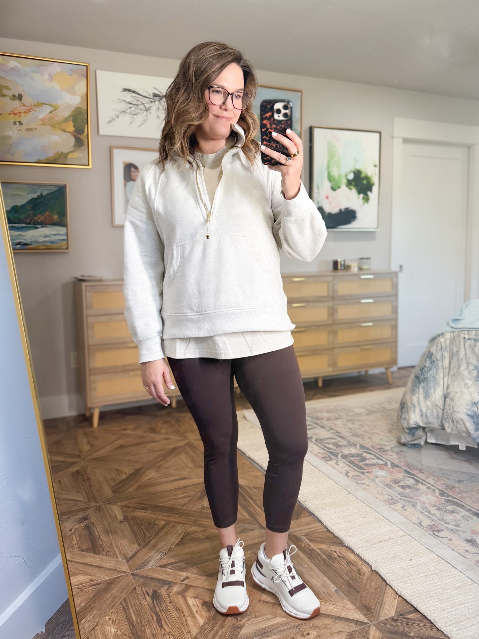 Loving these lulu dupe leggings in chocolate brown. Wearing a size large here and the fit is good. 



Athleisure outfit, brown leggings, fall outfit ideas, easy outfits for moms, simple style ideas for moms on the go, casual style, classic style, casual style finds, casual outfit ideas, size 10 style, size 12 style, outfit ideas for momss

#LTKMidsize #LTKFindsUnder50 #LTKmomlife
