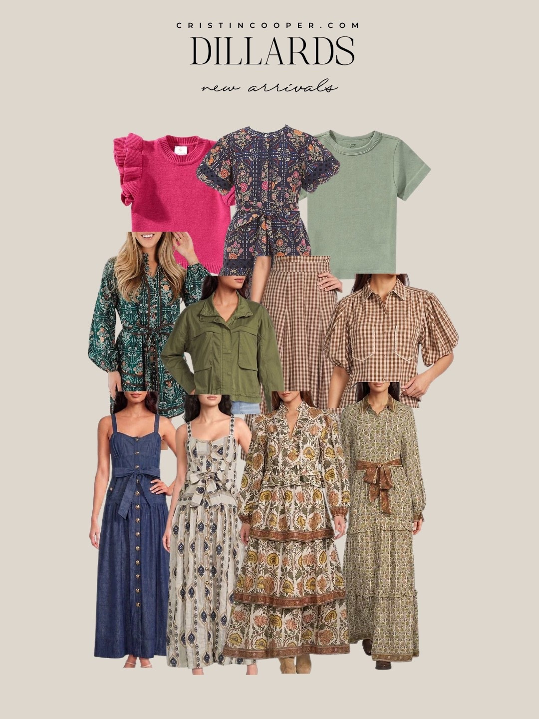 New from Dillards

#LTKSeasonal #LTKmomlife #LTKootd