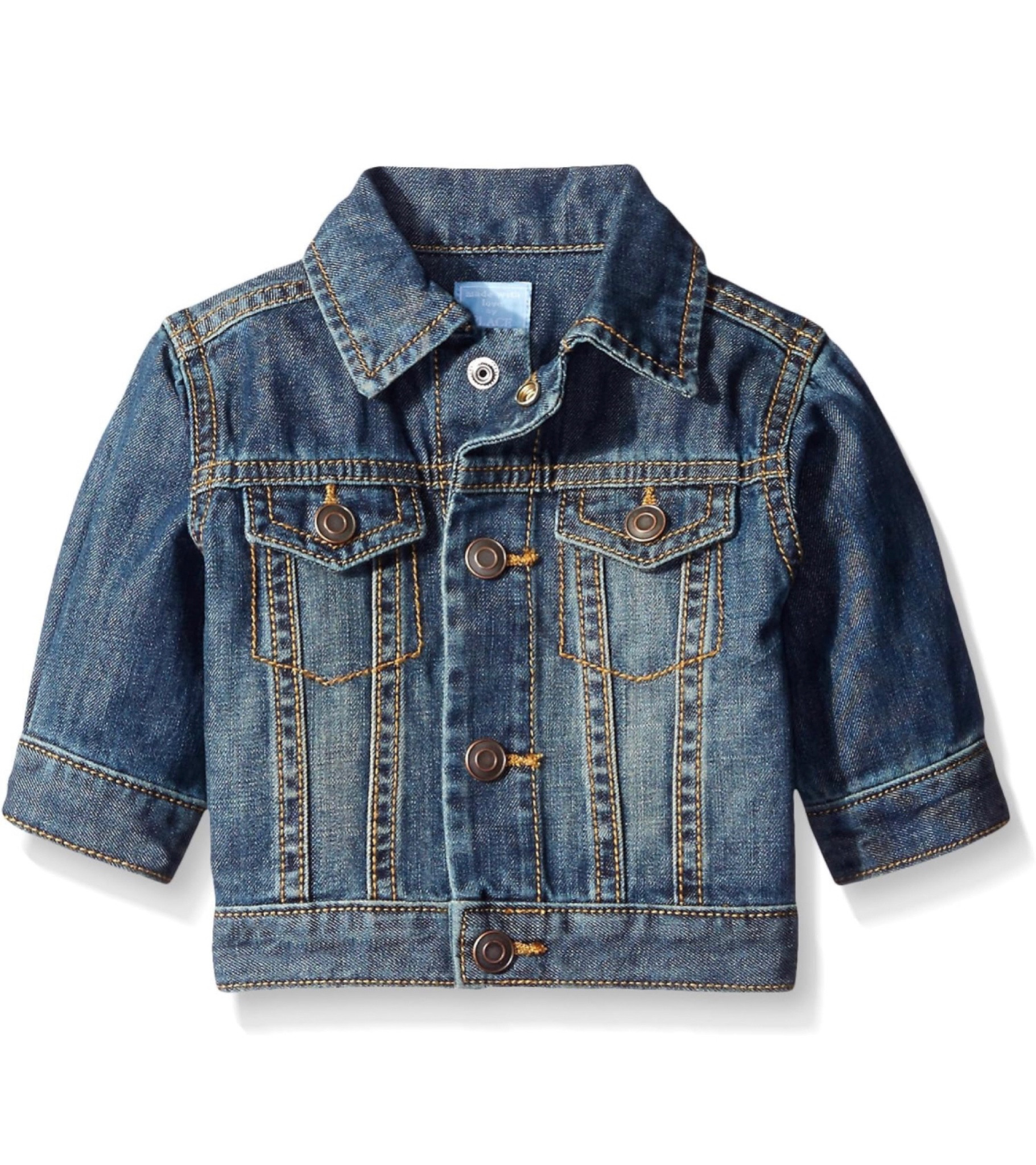 Newborn denim jacket 🥹

#LTKbaby #LTKfindsunder50 #LTKSeasonal