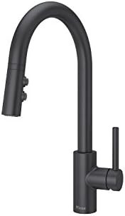 Pfister LG529SAB Stellen 1-Handle Pull Down Kitchen Faucet, Matte Black | Amazon (US)