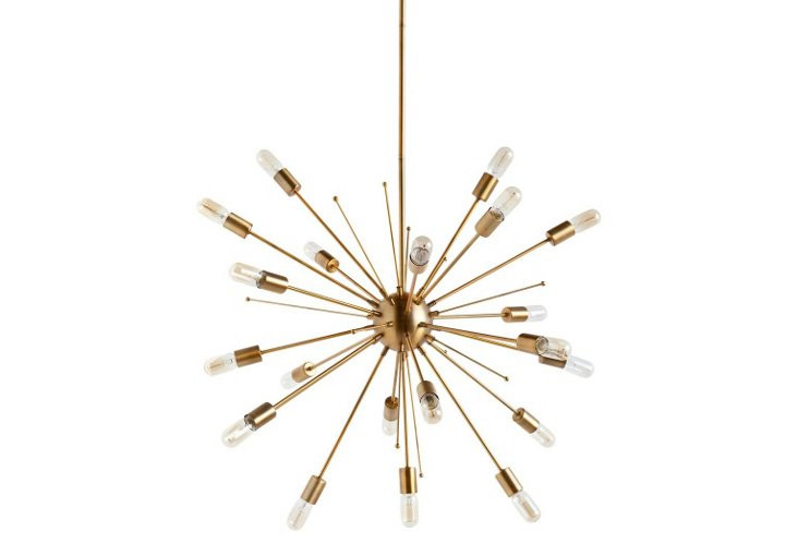 Porsolt Starburst Pendant, Gold | One Kings Lane