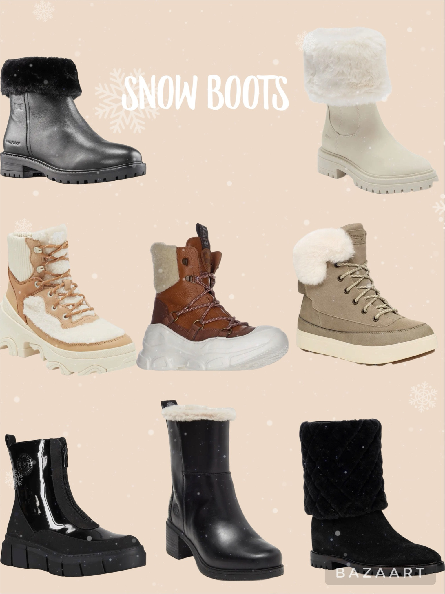Stylish snow boots at Nordstrom rack! Winter boots, snow boots for New England and cold weather trips  