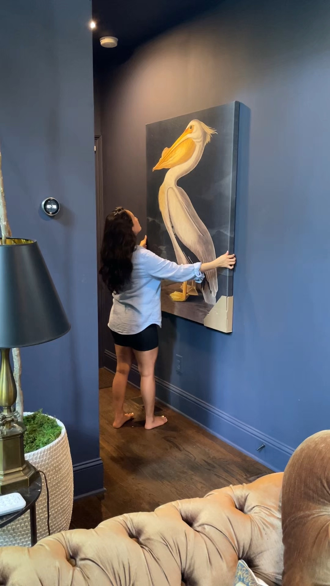 When you find a beautiful piece of art that remind you of home 💙 I’m originally from Pensacola, and if you’ve been there, you know there’s pelicans all through the city  

#LTKFindsUnder100 #LTKHome