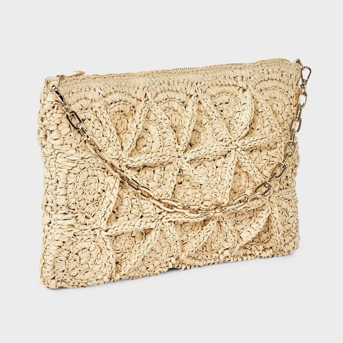 Straw Starfish Clutch - Universal Thread™ Beige | Target