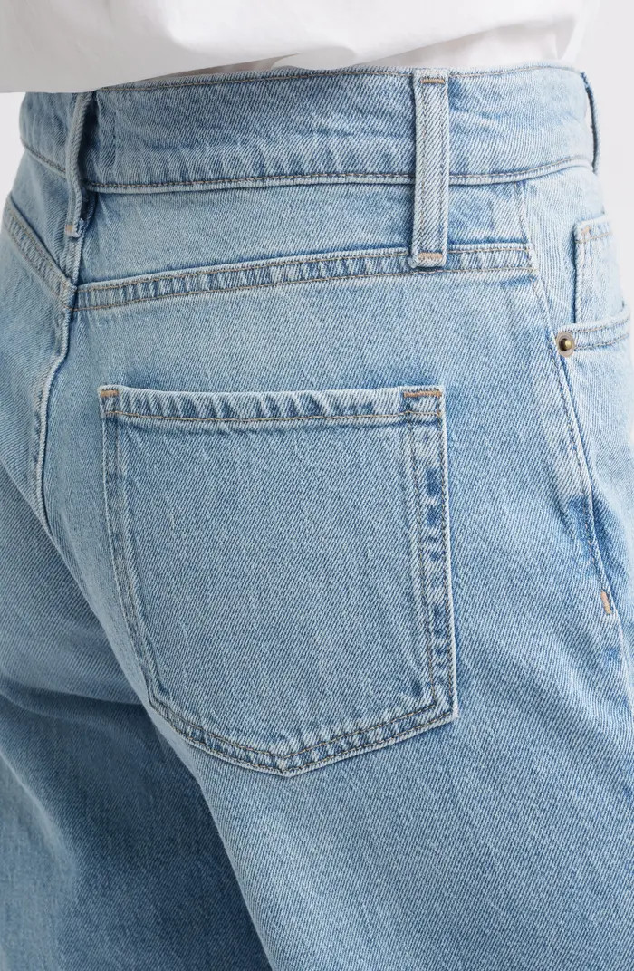 Nordstrom High Waist Wide Leg Crop Jeans | Nordstrom | Nordstrom