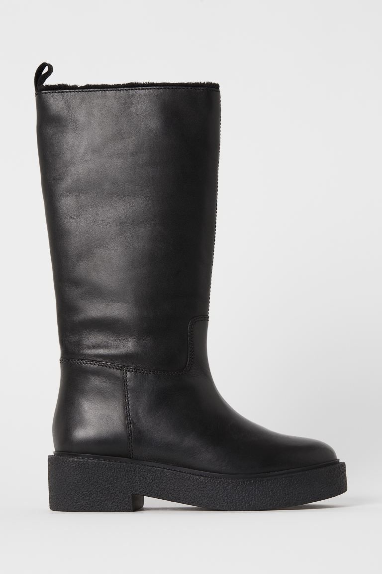 Lederstiefel | H&M (DE, AT, CH, DK, NL, NO, FI)