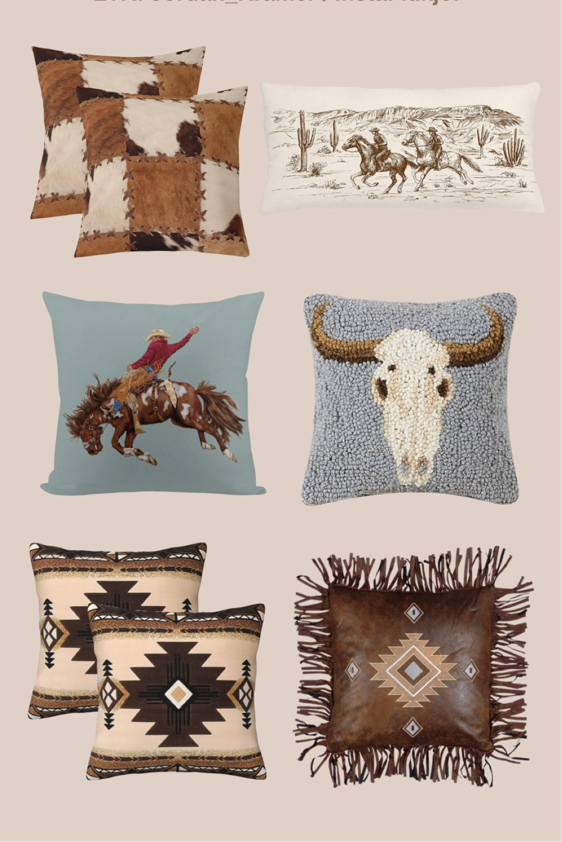 Western pillows 

#LTKGiftGuide #LTKSeasonal #LTKHome