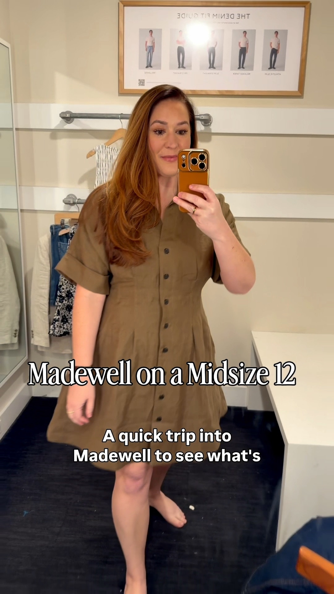Trying on some spring pieces from Madewell on a midsize 12. Grab them while they’re on sale!￼

Dresses – large
Linen blazer – large
Shorts-14 ￼
Sleeveless top – large ￼

#LTKxMadewell #LTKMidsize #LTKSaleAlert
