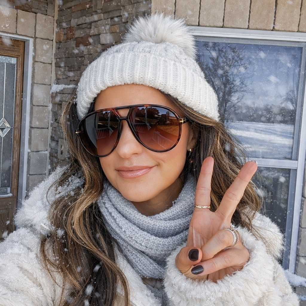 Peace, Love & Snowflakes ❄️✌🏼

#LTKU #LTKSeasonal #LTKFindsUnder50