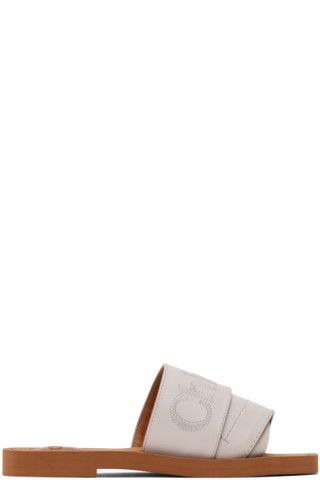 Gray Woody Mules | SSENSE