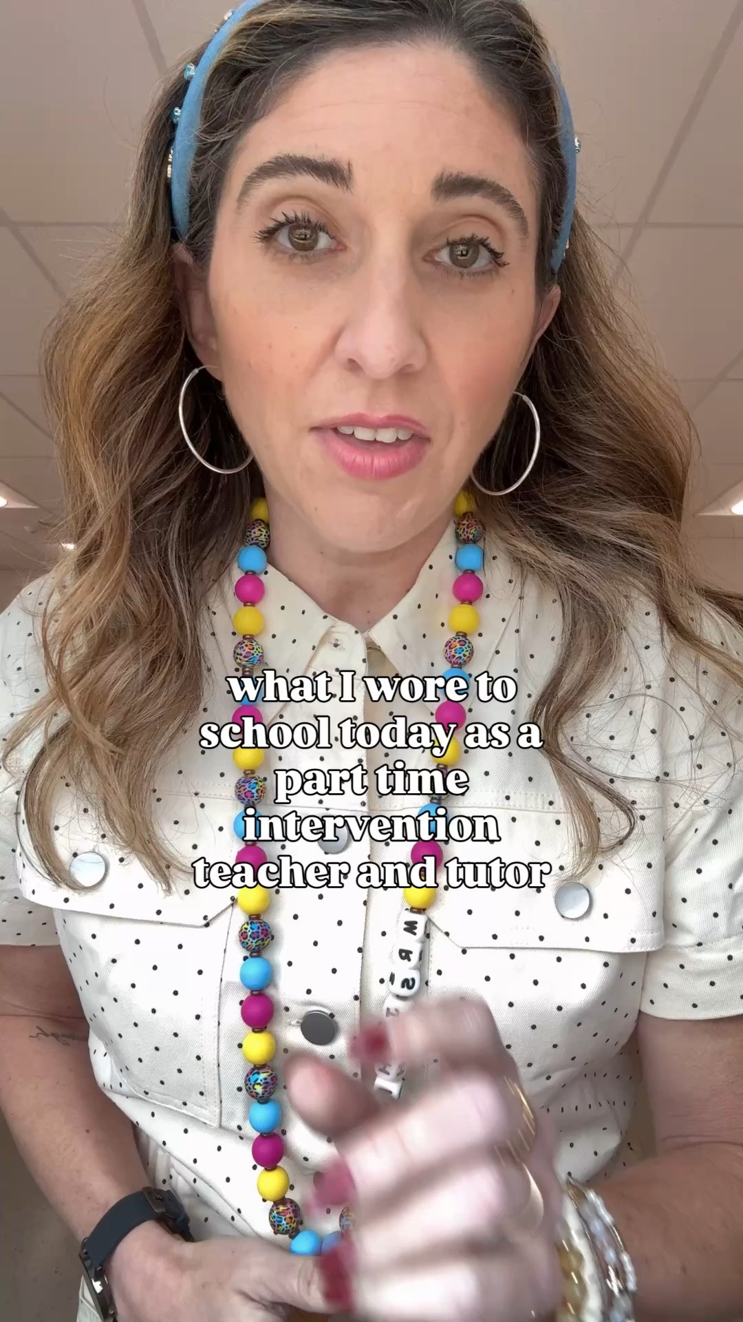 What I wore to school today! The most darling yellow denim polkadot jumpsuit! OBSESSED! 
Jumpsuit M / Jellies tts / Accessories (who knows? Will link similars)

#LTKootd #LTKOver40 #LTKWorkwear