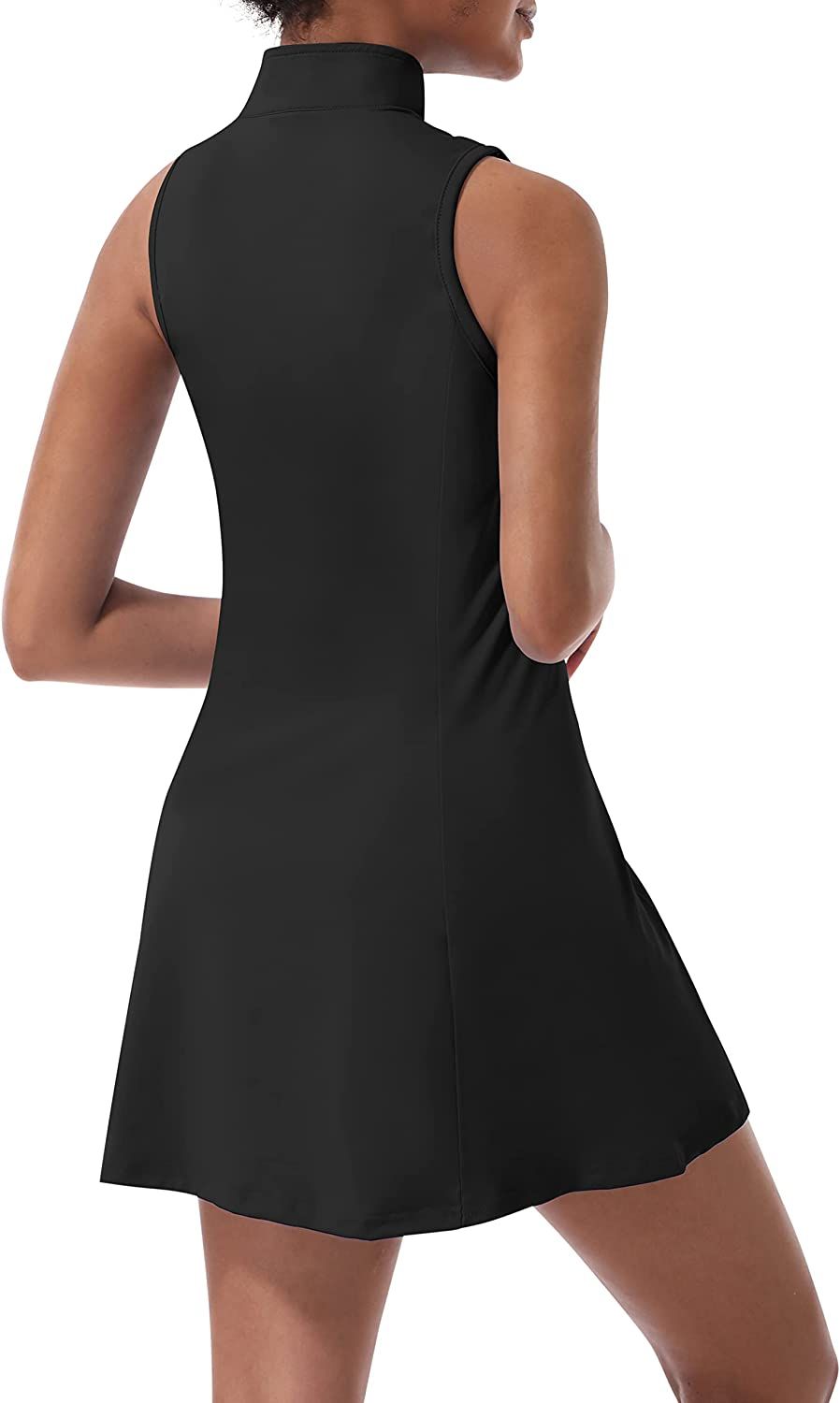 Tennis Dress for Women, Tennis Golf Dresses with Built in Shorts and Pockets for Sleeveless Worko... | Amazon (US)