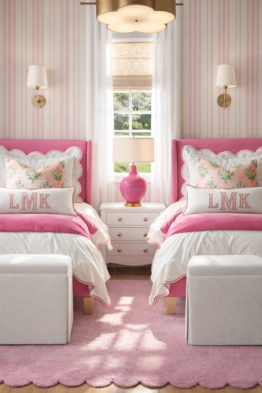 The most fun and bright space for the girlies! 

#bed #bedroom #girlsbedroom #bedroomdecor #homedecor  

 #LTKHome #LTKSaleAlert #LTKKids
