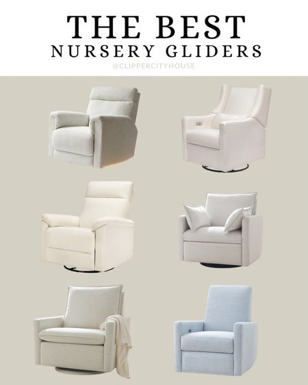 The best nursery gliders, nursery favorites, must have gliders and rocking chairs for your nursery 

#LTKhome #LTKbaby