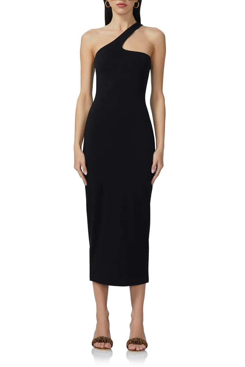 Sloane Midi Dress - Noir | ShopAFRM