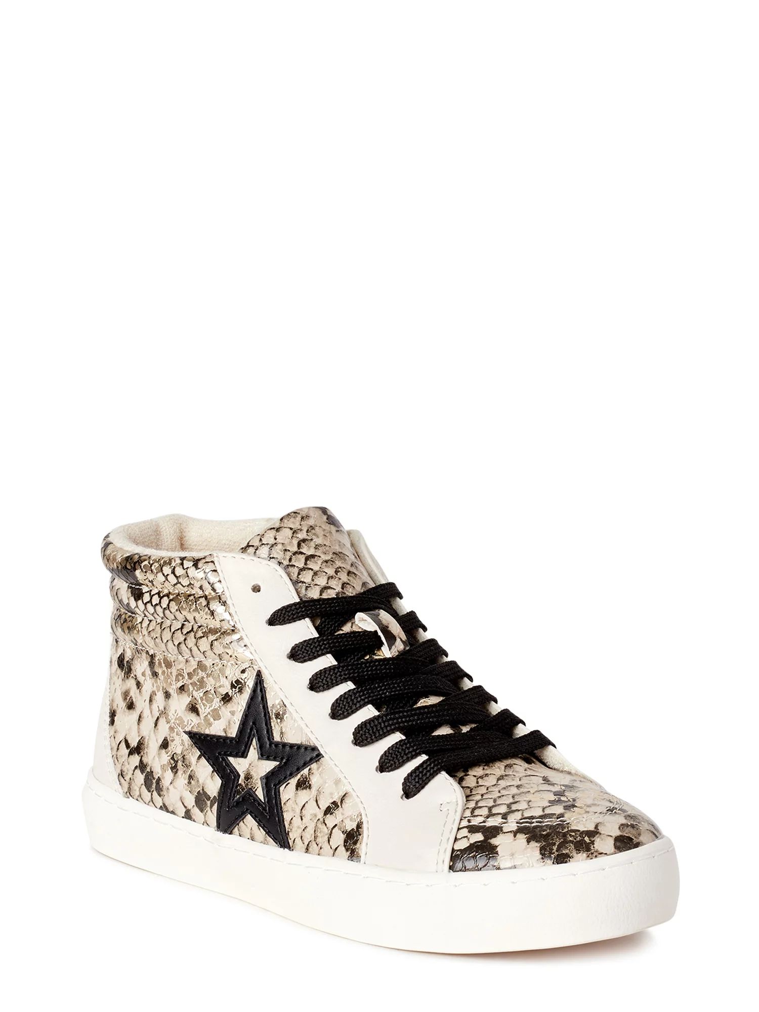 Time and Tru Women’s High-Top Sneakers | Walmart (US)