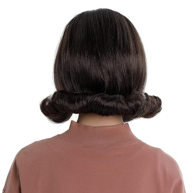 H&Bwig Retro Wigs Brown Curl Hair Wig for Women Daily 50s 60s 70s Costume Cosplay Party Beehive w... | Amazon (US)