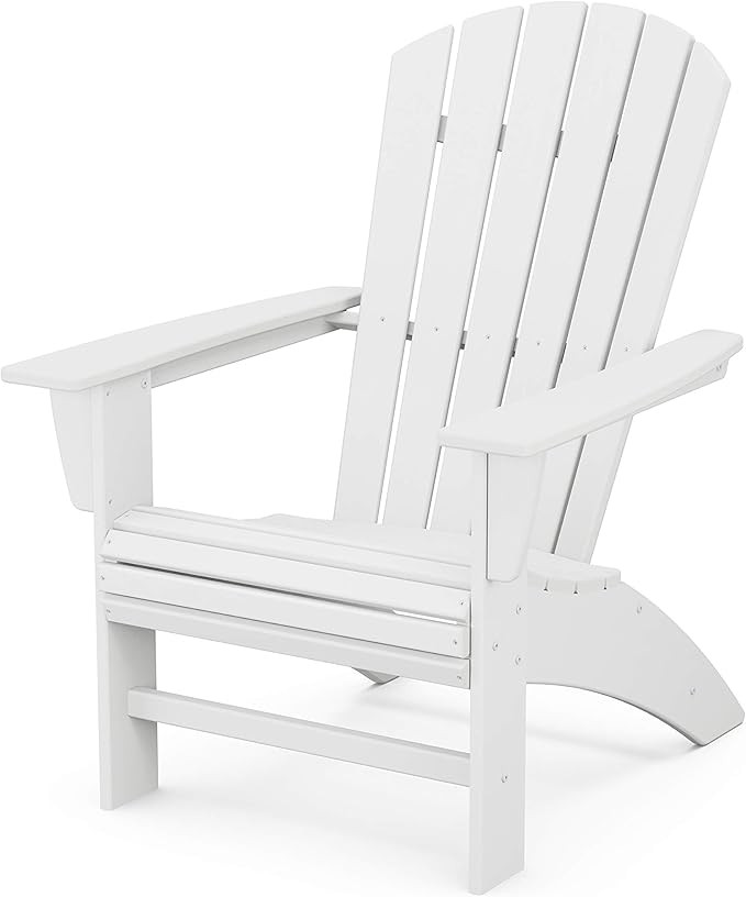 POLYWOOD Nautical Curveback Adirondack Chair | Amazon (US)