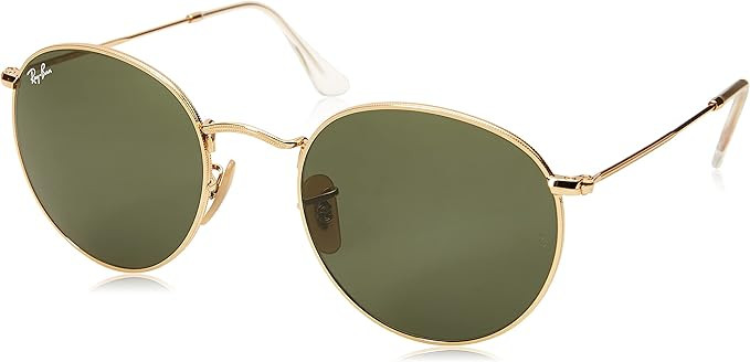 Ray-Ban Rb3447 Round Metal Sunglasses | Amazon (US)