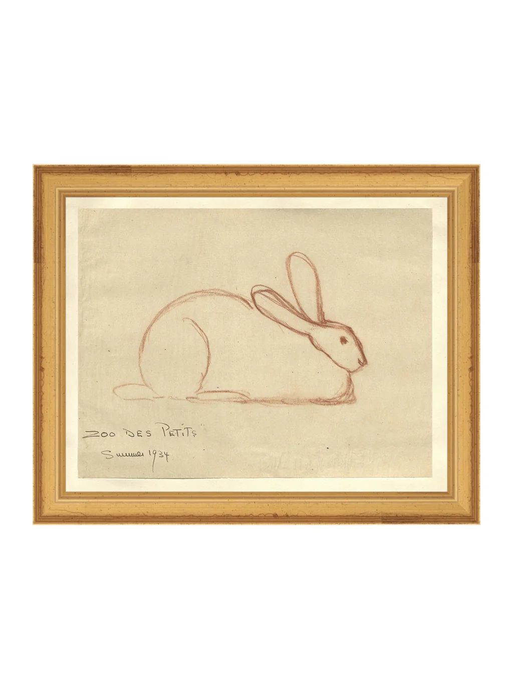 Bunny Sketch | House of Jade Home