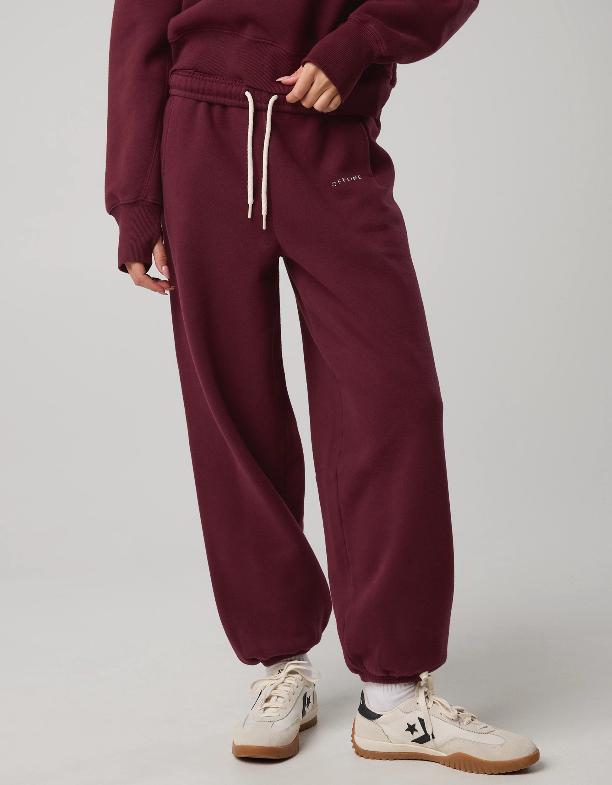 OFFLINE By Aerie Cloud Fleece Baggy Jogger | Aerie