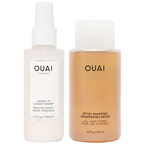 OUAIDetox Shampoo & Leave in Conditioner Hair Set | Sephora (US)