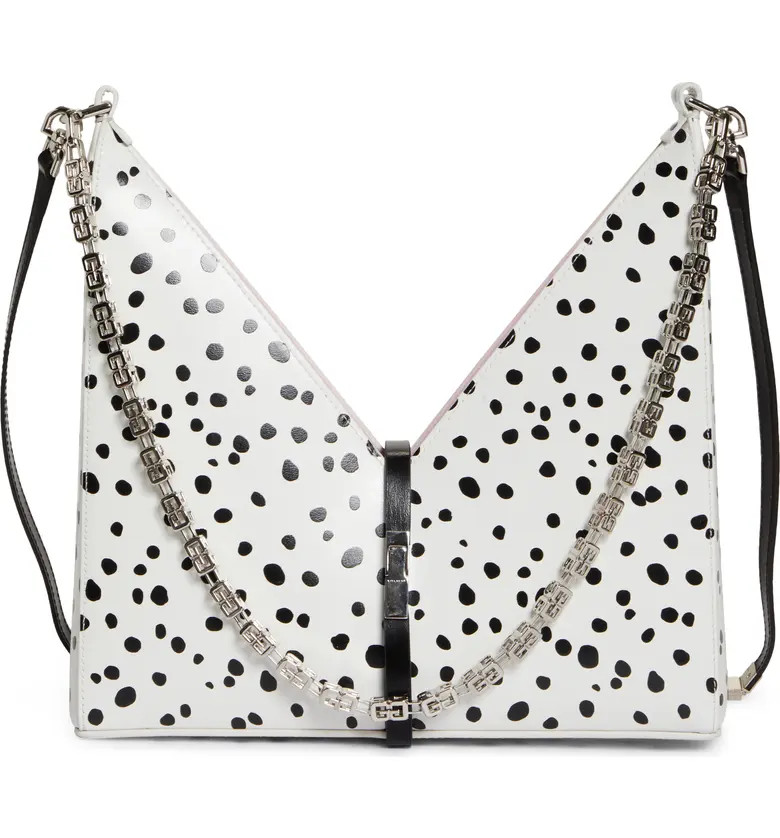 Givenchy Disney x Givenchy '101 Dalmatians' Mini Cut-Out Dalmatian Spot Leather Shoulder Bag | No... | Nordstrom