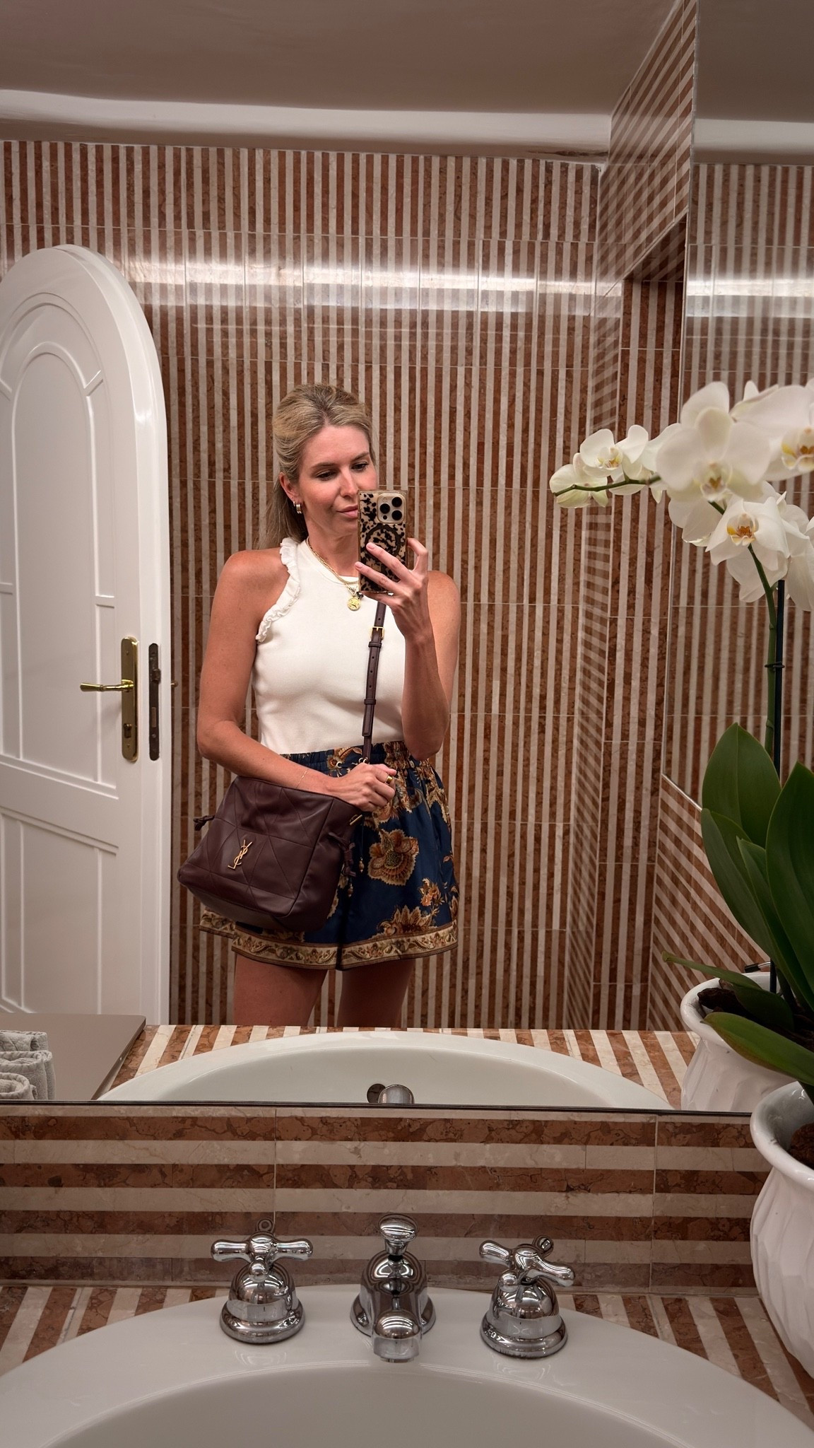 Travel day outfit in Tuscany! These Zimmerman shorts are so comfy and breezy

#LTKootd #LTKTravel #LTKOver40