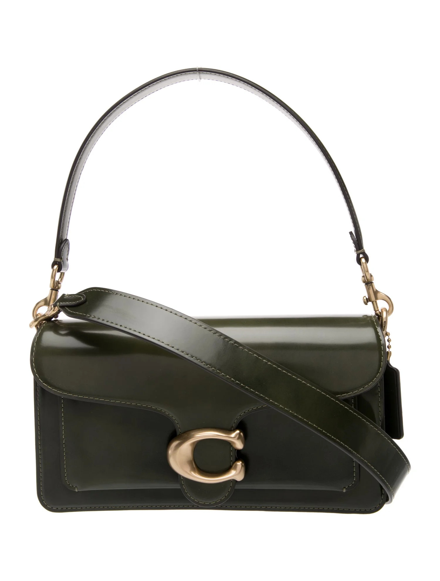 Coach Signature Shoulder Bag - Green Shoulder Bags, Handbags - CCH107908 | The RealReal | The RealReal