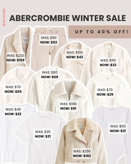 Abercrombie sale!! 

#LTKsalealert #LTKSeasonal #LTKHoliday
