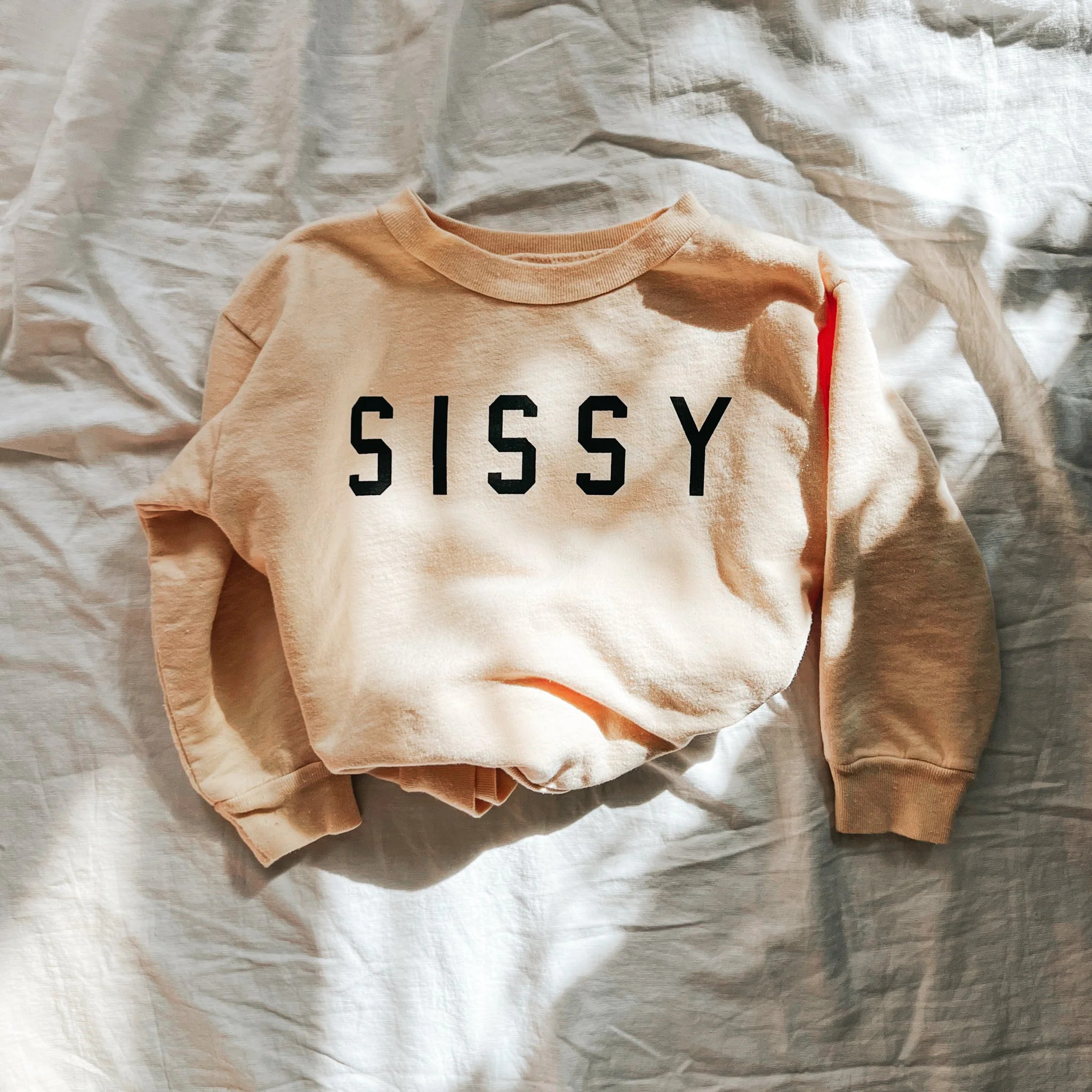 Kids Sissy® Everyday Girls Sweatshirt in Bubblegum color | Ford and Wyatt
