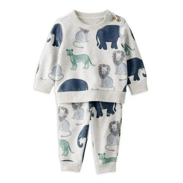 Little Planet by Carter's Baby Boy Organic 2pc Outfit Set Newborn-24 Months - Walmart.com | Walmart (US)