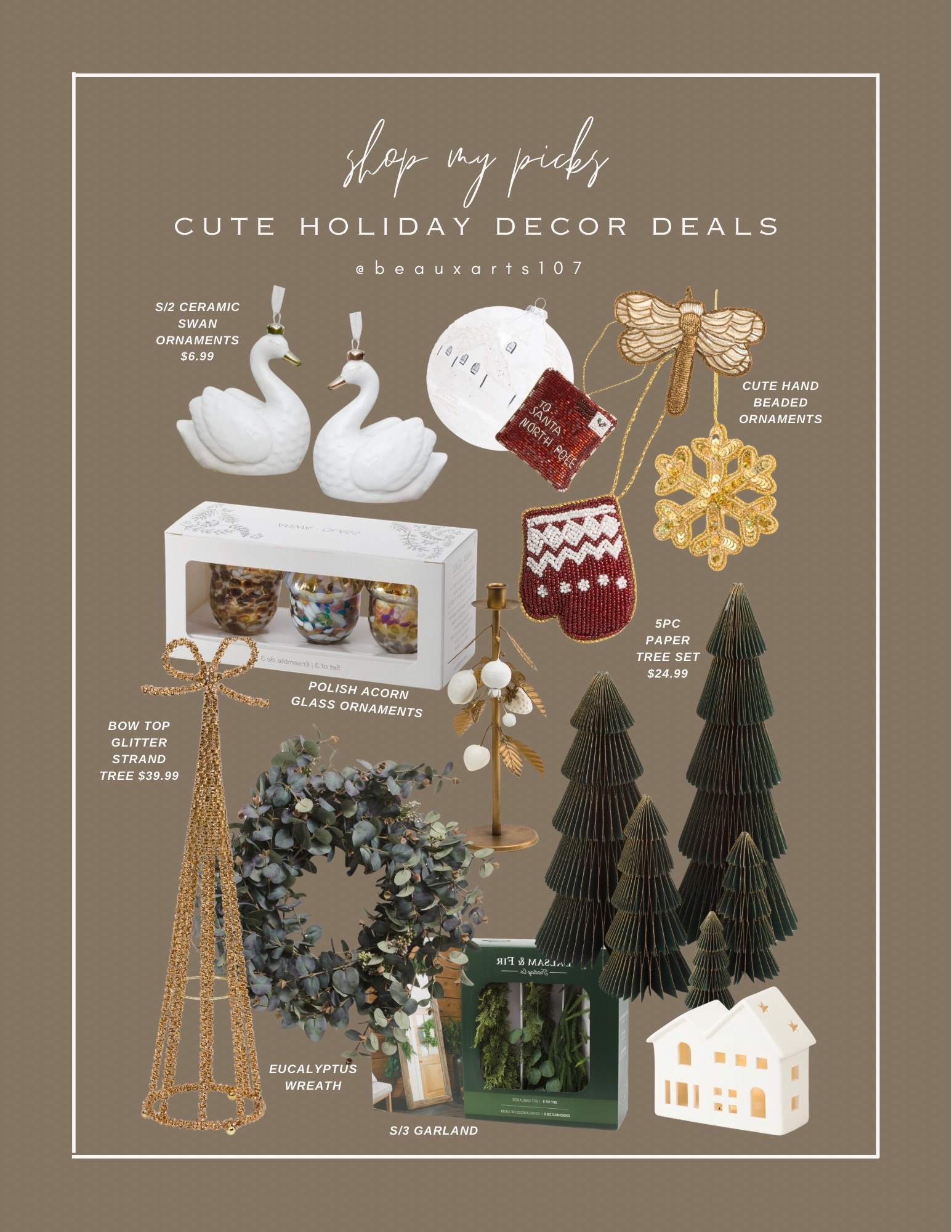 Save on these beautiful holiday decor deals!