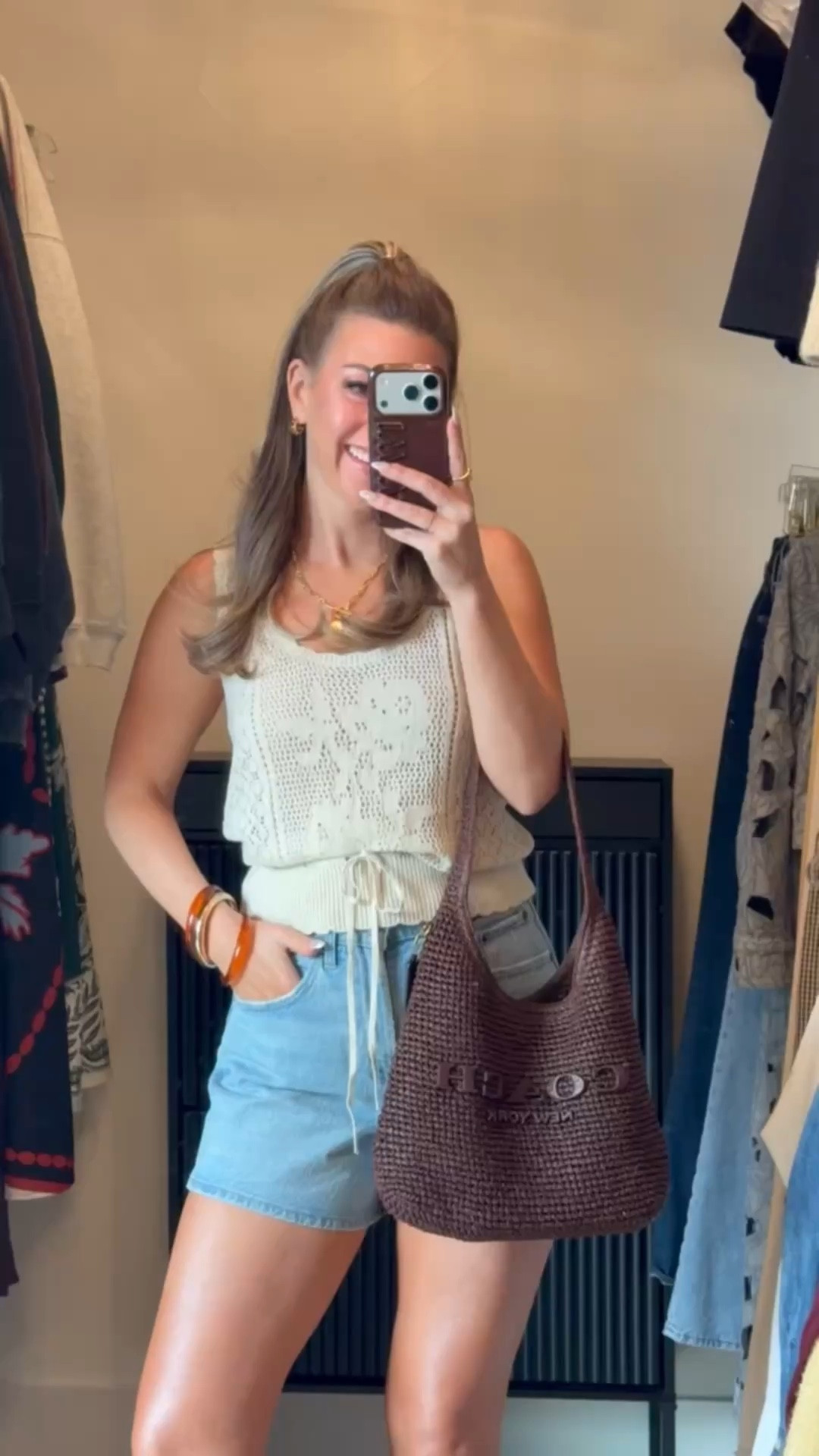 white stitch sweater tank top & denim shorts by abercrombie

Wearing small top
size 26 shorts 

Spring looks
Summer outfit
Everyday
Casual
Workwear
Destination
Brunch
Lunch date
Shopping

#LTKSpringSale #LTKStyle 

#LTKootd