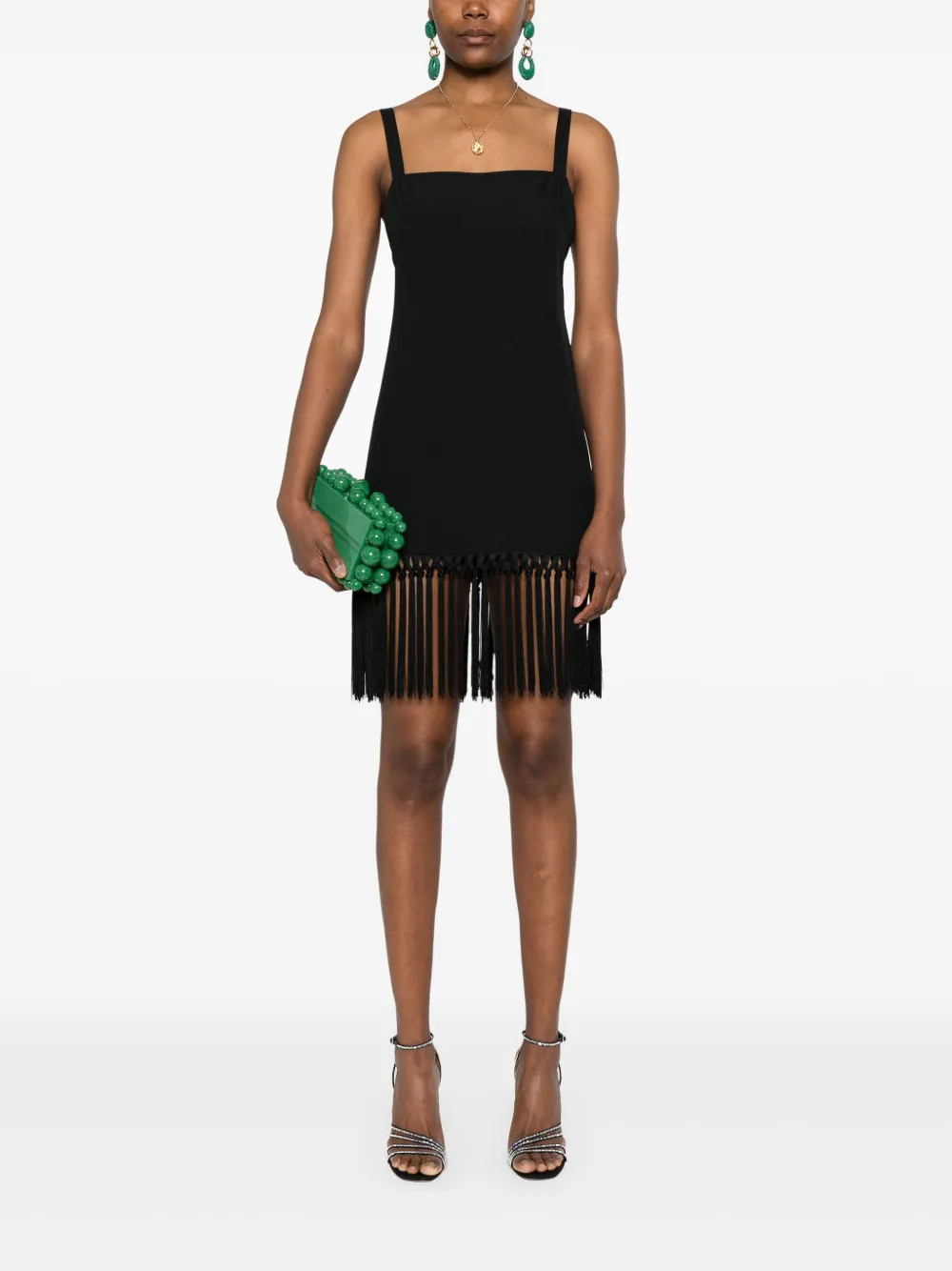 fringed dress | Farfetch Global