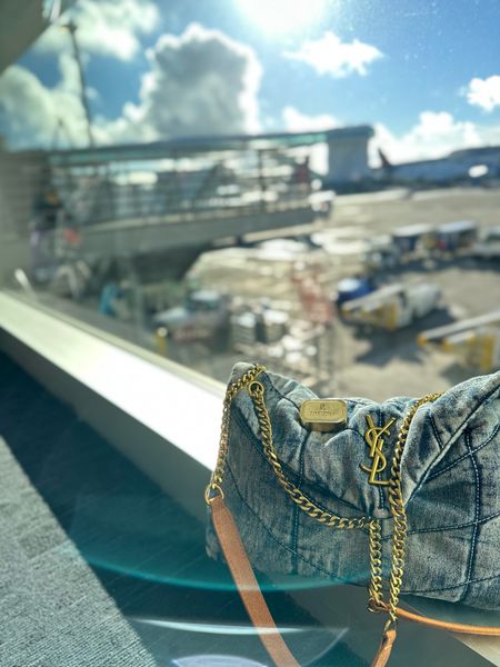 Airport style 
YSL denim 
Supplements on the go 
The Pill Aesthetic

#LTKfamily #LTKfindsunder100 #LTKtravel