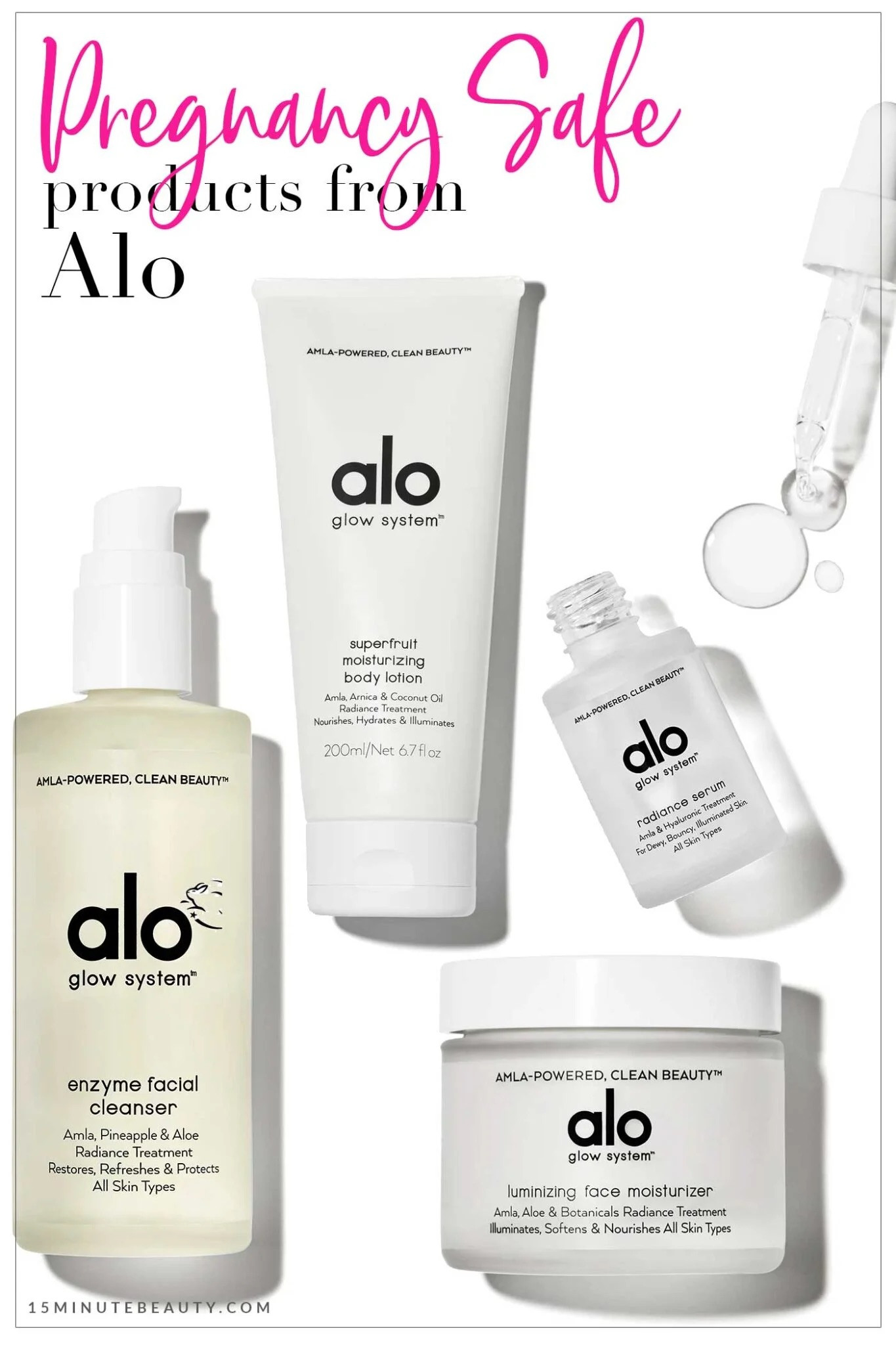 These clean, amla-powered formulas from Alo are not only pregnancy-safe but also incredibly effective for hydrating, brightening, and nourishing skin. I reviewed each one on 15minutebeauty.com, and they pass both OB and pediatrician standards. From the enzyme cleanser to the luminizing face moisturizer, this set is gentle enough for sensitive pregnancy skin while still giving that radiant, healthy glow.
#PregnancySafeSkincare #PediatricianApproved #AloGlowSystem #CleanBeauty #OBApproved #15minutebeauty #NonToxicSkincare #GlowSkin #LTKSkincare #LTKPregnancy
15minutebeauty.com 

 #LTKBeauty #LTKBaby #LTKBump