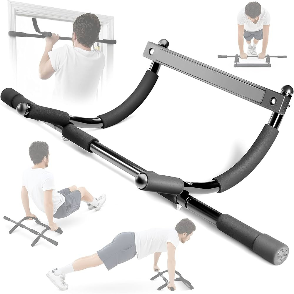 Sagler Pull up bar Doorway Heavy Duty Chin up bar Trainer for Home Gym Doorway Pull up bar or dip... | Amazon (US)