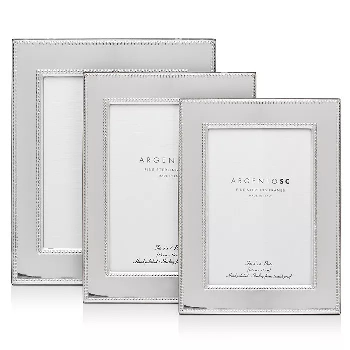 Amira Double-Bead Sterling Silver Frame | Bloomingdale's (US)