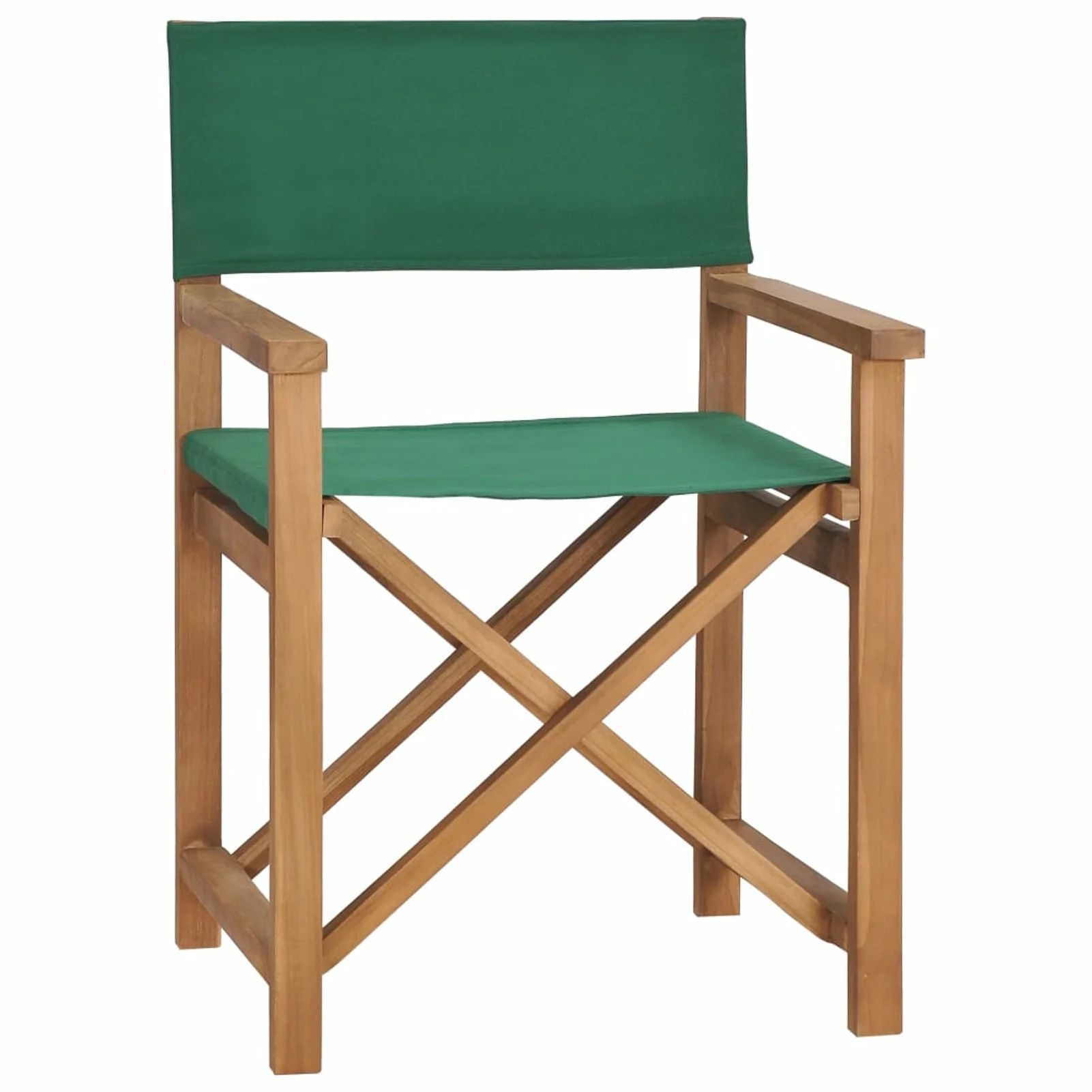 MIXFEER Director's Chair Solid Teak Wood Green - Walmart.com | Walmart (US)